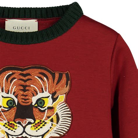 gucci tiger loved sweater|gucci lamb print sweater.